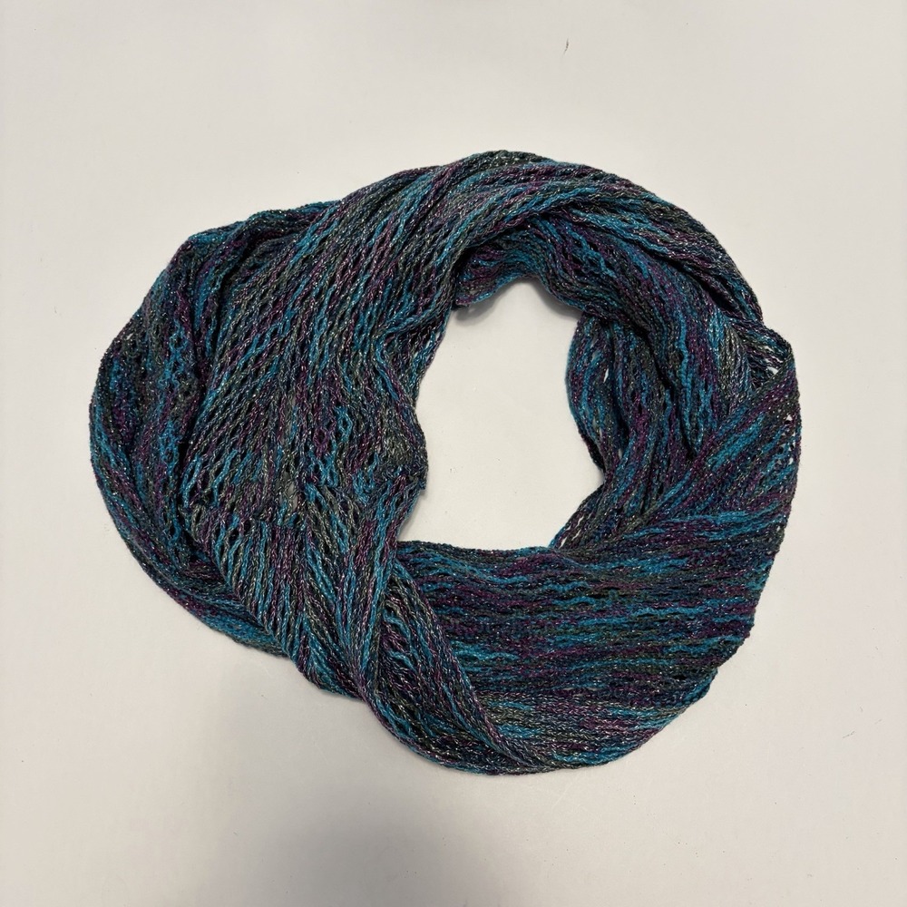 Y2K‎ Open Knit Infinity Scarf Festival Indie Mermaid Fairy Hannah